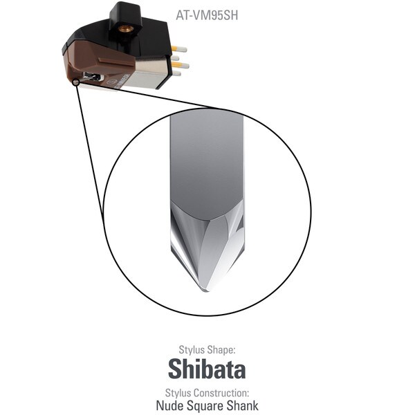 Main product image for Audio-Technica AT-VM95SH Dual Moving Magnet Cartridg240-5647